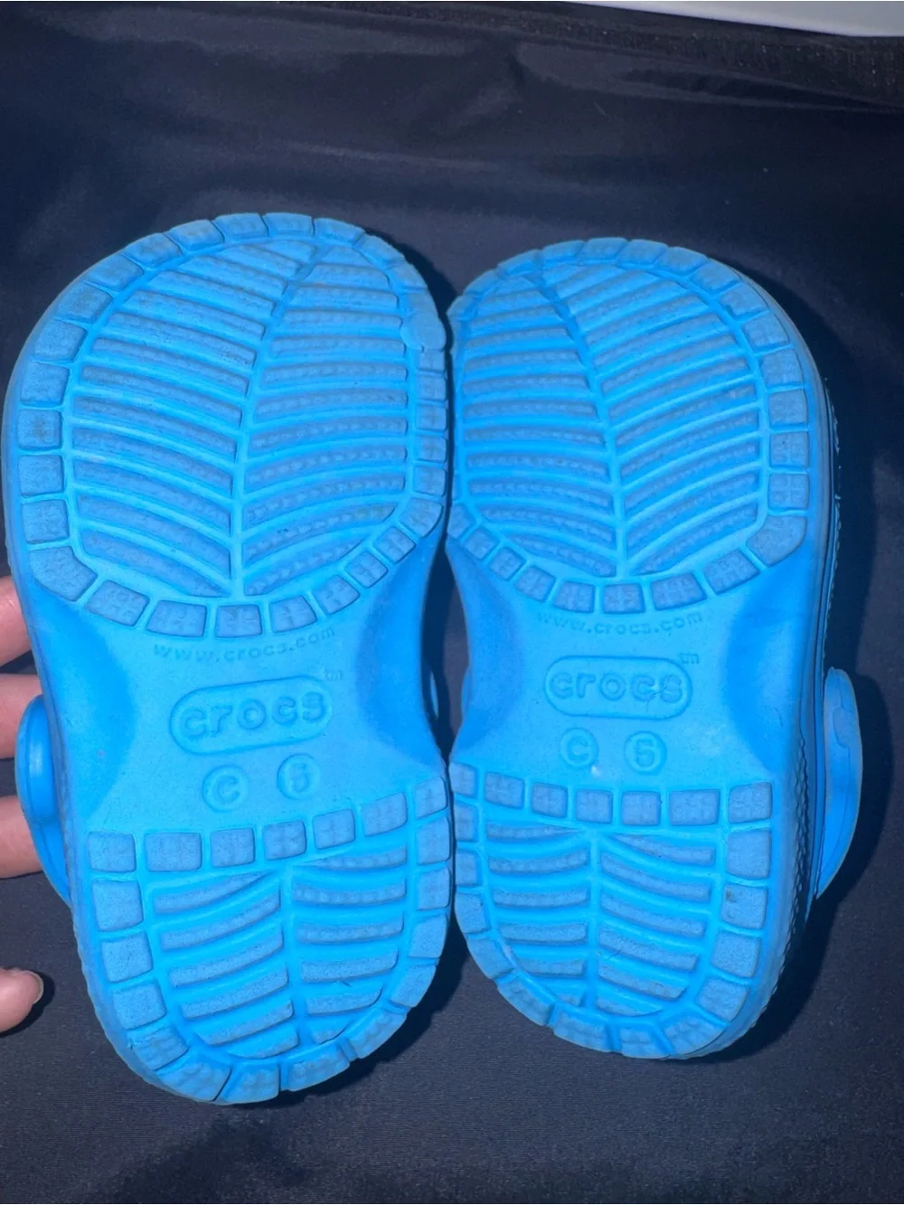 CROCS Kids Classic Clog in Bright Blue